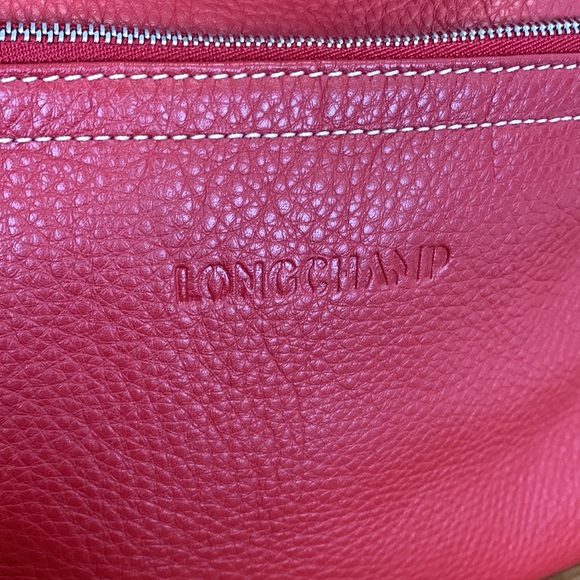 Authentic Longchamp  Large Genuine Leather Tote - Picture 3 of 14